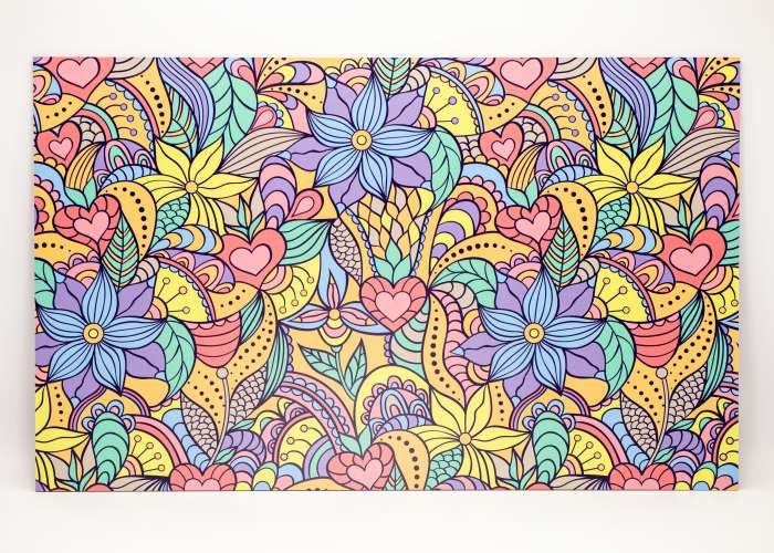 Paisley 1 uniBoard MDF - 1/8" (3mm)