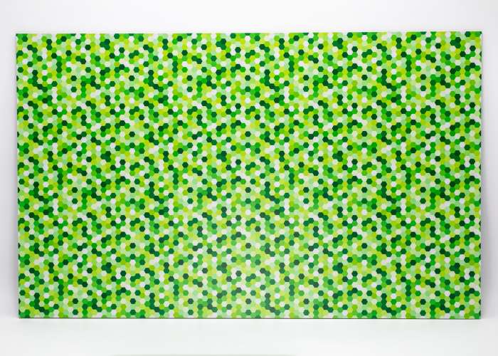 uniWAI Green Hexa Pattern