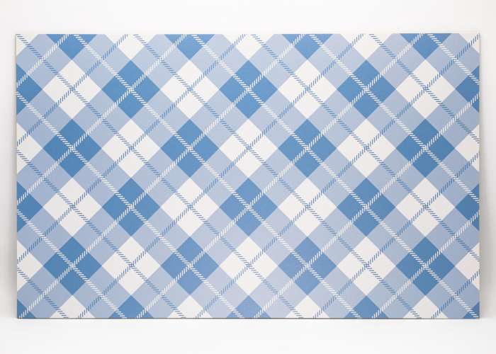 uniWAI Baby Blue Plaid Pattern