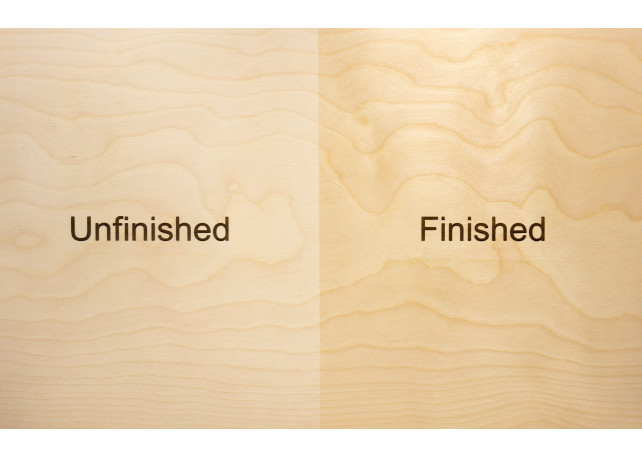 White Birch Plywood (MDF Core)  ~ 1/8"
