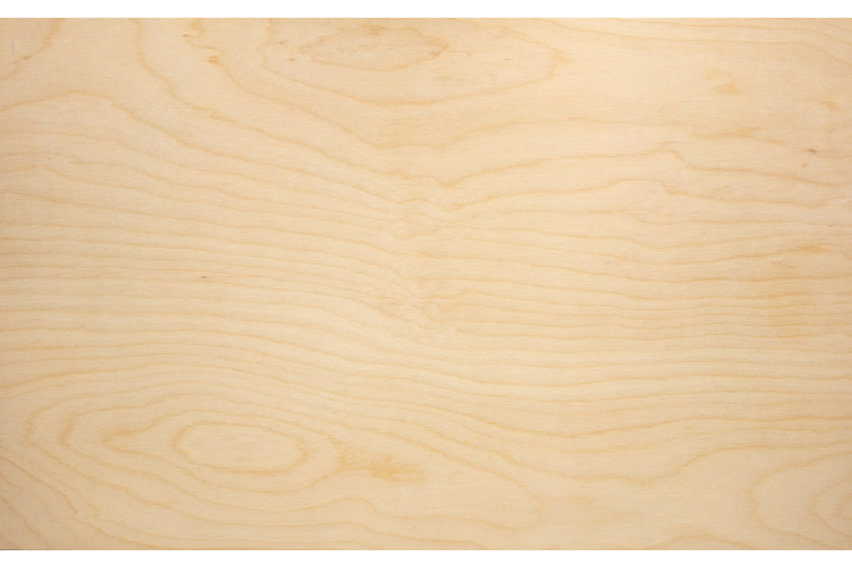 White Birch Plywood (MDF Core) 1/8"