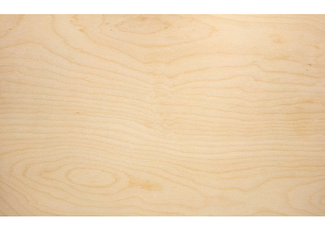 White Birch Plywood (MDF Core)  ~ 1/8"