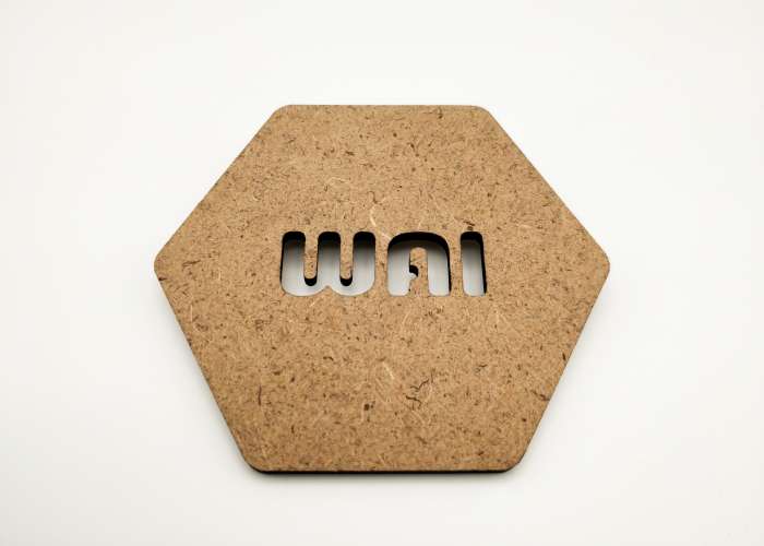 1/8" Dark MDF Bundle (Box of 23 Sheets)